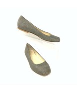 Marchez Vous Italy by Yeardley Womens Brown &amp; Blue Gray Fabric Flats, Si... - £30.46 GBP