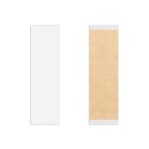 Natural Hold Tape 3/4&quot; X 3&quot; Straight Strips Double side adhesive 36-pcs - £6.24 GBP