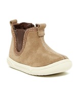 Stride Rite Baby Chelsea Booties Lil Tabor Size US 3M Brown Leather - £6.99 GBP