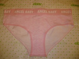 Rue 21 Women&#39;s Bikini Panties MEDIUM Angel Baby Pink   New - £7.81 GBP