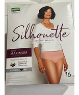 Small Depends Silhouette Incontinence Underwear Women Maximum 16ct COMBI... - $12.27