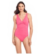 MSRP $118 Ralph Lauren Solids Twist Underwire One-Piece Pink Size 8 - $1,546.27 MXN
