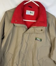 Vintage LL Bean Jacket Gore-Tex Fleece Lined Coat Khaki Men’s XL USA 80s 90s - $99.99