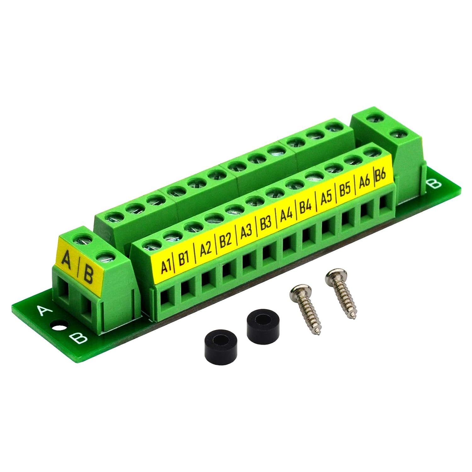 Oono 16 Amp 2X12 Position Terminal Block Distribution Module For Ac Dc - $32.99