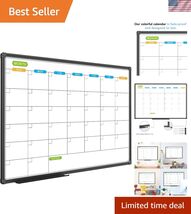 Dry Erase Calendar Whiteboard - Magnetic White Board Calendar Monthly 36... - $113.83