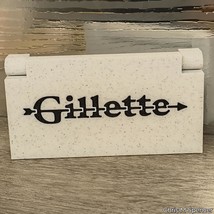 Gillette 3 Piece Old Type/Tech Safety Razor Case With Blade Bank: USA Made - $466.47 MXN