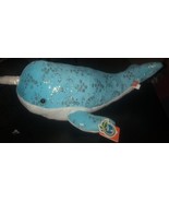 NWT Wild Republic Narwhal Foilkins 23” Plush Stuffed Animal - $279.91 MXN