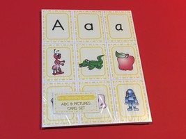 Montessori - Pre Reading Series - ABC &amp; Picture Card set  - 230+ Laminated Cards - £23.78 GBP