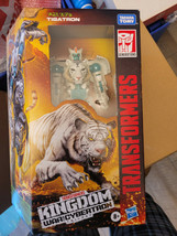 Transformers WFC Kingdom Beast Wars Voyager TIGATRON Maximal BW -Read Auction - $48.99