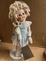 Danbury Mint 2001 The Shirley Temple Doll &quot;Ginny&quot; 11&quot; Porcelain Doll no box - £43.48 GBP