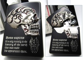 Big Skull Head Metal Surprise Ghost Lighter Zippo 2019 MIB - £76.40 GBP