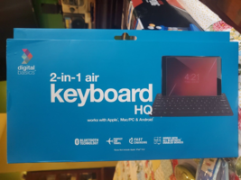 NEW - Digital Basics 2in1 Air Keyboard HQ. Works With Apple, Mac/PC And Android - £17.63 GBP