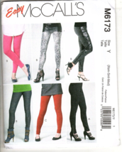 McCall's M6173 Misses Miss Petite XSM to Med Easy Pants and Leggings sizes - $13.01