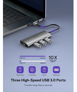 VAVA VA-UC017 USB-C Hub 7-in-1 Adapter for MacBook/Pro/Air Thunderbolt 3 - $33.83 CAD