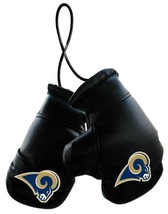 St Louis Rams NFL Boxing Gloves Car Logo Decoration Mirror Hanging Ornament Auto - £7.18 GBP