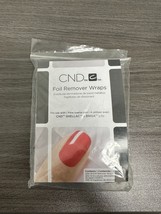 CND Foil Remover Wraps To Use With Shellac & Brisa Lite - 4 packs FREE SHIPPING! - $8.56