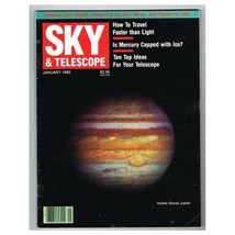 Sky &amp; Telescope Magazine January 1992 mbox2523 Travel Faster Than Light - £3.14 GBP