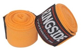 New Ringside Mexican Style Boxing MMA Handwraps Hand Wrap Wraps 180&quot; - Orange - £8.64 GBP
