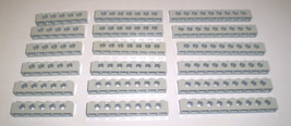 18 Used Lego 1x8 - 1x6  - 1x10 Gray Technic Bricks 3702 - 3894 - 2730 - $9.95