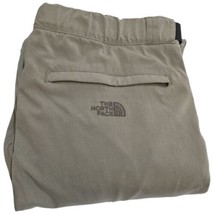 North Face Nylon Hiking Pants Mens Size Small Khaki Trekking Outdoors 32x30 - £34.36 GBP