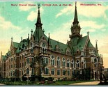 Mary Drexel Home College Ave Philadelphia Pennsylvania PA 1912 DB Postca... - $4.90