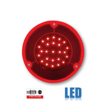 67 68 69 70 71 72 Chevy Stepside Truck Red LED Tail Turn Signal Light Lamp Lens - £26.78 GBP