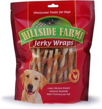Chicken And Rawhide Jerky Wraps Premium Dog Treats 32 Ounce - £43.35 GBP