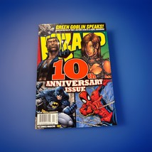 Wizard Magazine 10 Anniv Apr 2002 Green Goblin Spiderman Transformers St... - $55.00