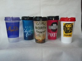 Broadway travel cup with lid choice of show from lot - $11.87+
