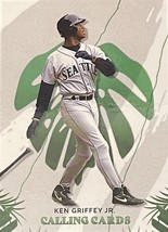 Ken Griffey Jr Topps X Card #64 Calling Cards Curated Set Mlb Seattle Mariners - £4.97 GBP