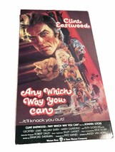 Any Which Way You Can VHS Clint Eastwood Sondra Locke Philo Beddoe Clyde Monkey - £15.54 GBP