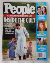 Magazine People 2008 April 28 Texas Polygamy Sect Inside The Cult Ivana Trump - £17.53 GBP