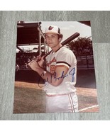 Original Cal Ripken Jr Autograph 8x10 Glossy Kodak Paper Photo Orioles JD - $1,128.81 MXN