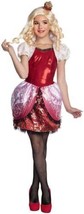 Girls Apple White Ever After High Dress, Jacket &amp; Tights Halloween Costume- 8/10 - £15.79 GBP