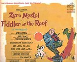 Fiddler on the Roof; Original Broadway Cast Recording [Vinyl] Zero Moste... - $14.65