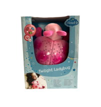 Children&#39;s Cloud-B Twilight Ladybug Star Projecting Plush and Plastic Toy, New - £23.22 GBP