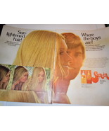 Vintage Sun-In Sun Lightener Hair Spray Double Page Print Magazine Adver... - £10.21 GBP