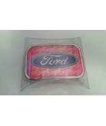Ford Logo Pink Officialy Licensed Belt Buckle - £14.85 GBP