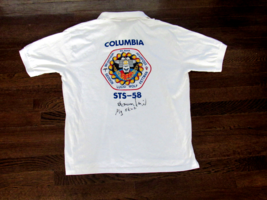 Shannon Lucid Astronaut STS-58 Space Shuttle Columbia Nasa Astronaut Polo Shirt - £473.71 GBP