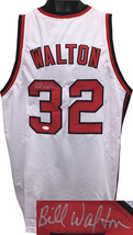 Bill Walton signed White TB Custom Stitched Basketball Jersey XL- JSA Hologram - £136.64 GBP