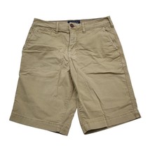 American Eagle Shorts Mens 28 Brown Khaki Next Level Flex Uniform Preppy Stretch - £14.04 GBP