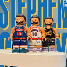 NBA Superstar Stephen Curry Minifigures Golden State Warriors Curry Mini Blocks - €33,48 EUR - €80,69 EUR