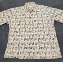 Pierre Cardin bottom up Hawaiian style shirt men&#39;s size XL - £14.09 GBP