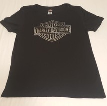 Harley Davidson T Shirt Yuma Arizona Cuffed Sleeve 2020 Womens Size Medium Black - £12.27 GBP