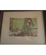 John Davie Muench (American, 1914-1993)  Original Watercolor &quot;Bouys And ... - $18,573.34 MXN