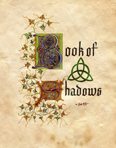 Book Of Shadows Hand Illustrated Ancient Spells, Curses, Letters, 349 Page Ebook - £39.09 GBP