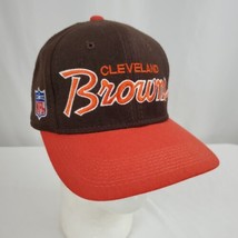 Vintage Cleveland Browns Sports Specialties Script Fitted Hat Cap Sz 7 W... - £76.64 GBP