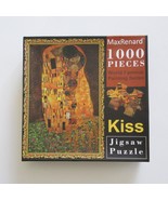 Max Renard Famous Painting Series The Kiss Gustav Klimt 1000 Jigsaw Puzzle - £19.07 GBP