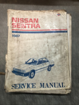 1987 Nissan Sentra Service Shop Repair Manual OEM Factory WORN DAMAGED 87 - £13.59 GBP