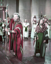 Charlton Heston in The Ten Commandments as Moses with staff 16x20 Poster - £15.73 GBP